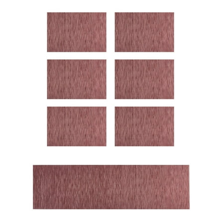 Baiwo 1 Set Insulation Pads Anti-scald Wear-resistant Anti-scratch Polyester Home Hotel Restaurant Dining Table Mat Kit Household Supplies
Baiwo 1 Set Insulation Pads Anti-scald Wear-resistant Anti-scratch Polyester Home Hotel Restaurant Dining Table Mat Kit Household Supplies