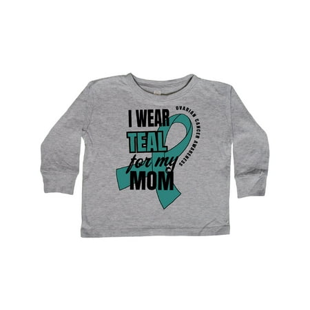 Inktastic I Wear Teal For My Mom Ovarian Cancer Awareness Gift Toddler Boy or Toddler Girl Long Sleeve T-Shirt
Inktastic I Wear Teal For My Mom Ovarian Cancer Awareness Gift Toddler Boy or Toddler Girl Long Sleeve T-Shirt