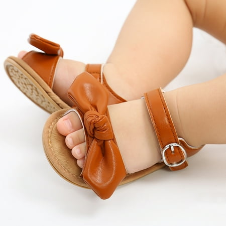 Toddler Kids Girl Bowknot Soild Colour The Floor Barefoot Non-Slip First Walkers Prewalker Sandals 0-18M
Toddler Kids Girl Bowknot Soild Colour The Floor Barefoot Non-Slip First Walkers Prewalker Sandals 0-18M