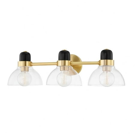 3 Light Bathroom Light Fixture-7 inches Tall and 25 inches Wide-Aged Brass Finish Bailey Street Home 735-Bel-4623853
3 Light Bathroom Light Fixture-7 inches Tall and 25 inches Wide-Aged Brass Finish Bailey Street Home 735-Bel-4623853