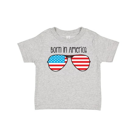 Inktastic Born in America Gift Toddler Boy or Toddler Girl T-Shirt 
Inktastic Born in America Gift Toddler Boy or Toddler Girl T-Shirt
