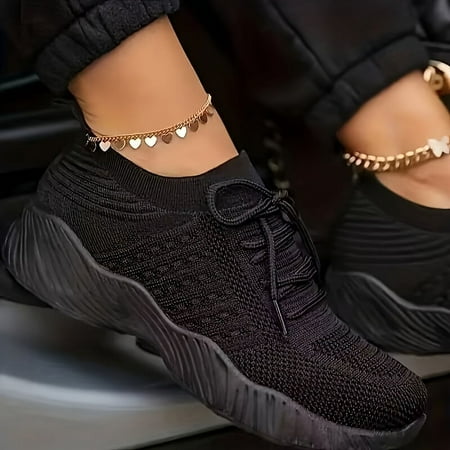 Women s Solid Color Sneakers Breathable Lace Up Low Top Sports Shoes Lightweight Outdoor Running Trainers
Women s Solid Color Sneakers Breathable Lace Up Low Top Sports Shoes Lightweight Outdoor Running Trainers