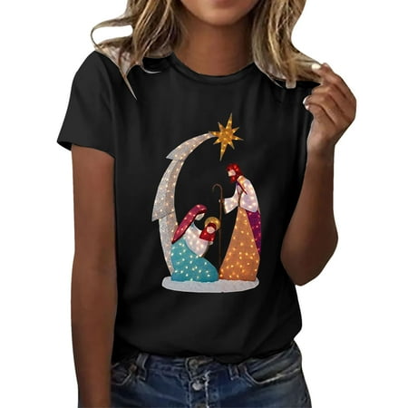 KI-8jcuD Women Casual V Neck Short Sleeve Christmas Dress Up Printed Workwear Short Sleeve Top Light Long Sleeve T Shirt for Women Summer Women s Shirts Short Sleeve Scrub Jackets Under Shirts Women
KI-8jcuD Women Casual V Neck Short Sleeve Christmas Dress Up Printed Workwear Short Sleeve Top Light Long Sleeve T Shirt for Women Summer Women s Shirts Short Sleeve Scrub Jackets Under Shirts Women
