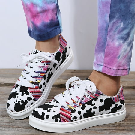 HIBRO Women s Canvas Shoes Soft Ladies Autumn Loafers Flat Shoes Sneakers
