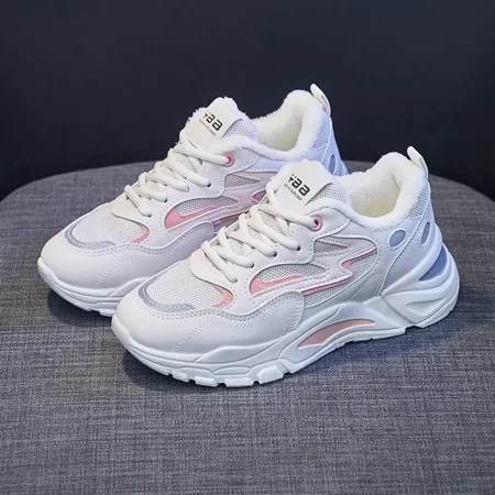 Women‘s Colorblock Platform Lace-Up Chunky Sneaker Breathable Mesh & Warm Plush Running Shoes Women‘s Footwear
Women‘s Colorblock Platform Lace-Up Chunky Sneaker Breathable Mesh & Warm Plush Running Shoes Women‘s Footwear