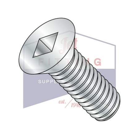 10-24 x 1 Machine Screws | Square | Flat 82 Square | Steel | Zinc (Quantity: 5000)
10-24 x 1 Machine Screws | Square | Flat 82 Square | Steel | Zinc (Quantity: 5000)