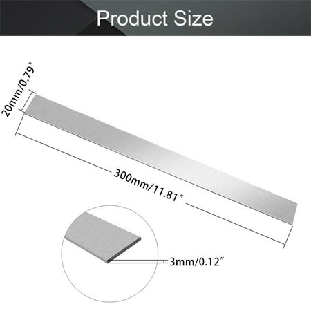GLFSIL 300mm Length HSS Square Bar Milling Turning Bit Lathe Tool Fly Cutter Lot
GLFSIL 300mm Length HSS Square Bar Milling Turning Bit Lathe Tool Fly Cutter Lot