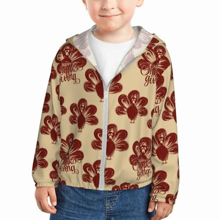 Gaeub Thanksgiving Sketch Turkey Print Athletic Sun Protection Hoodie for Kids Long Sleeve Outdoor UV Shirt Running Fishing Top for Boys Girls-5 Years
Gaeub Thanksgiving Sketch Turkey Print Athletic Sun Protection Hoodie for Kids Long Sleeve Outdoor UV Shirt Running Fishing Top for Boys Girls-5 Years