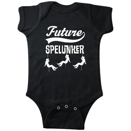 Inktastic Future Spelunker Cave Explorer Gift Baby Boy or Baby Girl Bodysuit