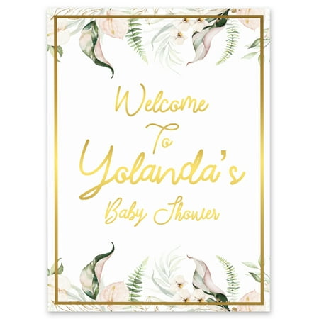 Darling Souvenir MADE WITH LOVE PersonalizedWelcomeSignFor Baby Shower Tropical LeavesBaby Shower Collection Great For Your Celebrations- 18x 12
Darling Souvenir MADE WITH LOVE PersonalizedWelcomeSignFor Baby Shower Tropical LeavesBaby Shower Collection Great For Your Celebrations- 18x 12