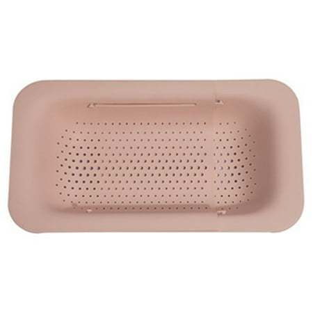 Expandable Colander Strainer Basket with Non-Slip Strips for Plastic Folding Colander on the Kitchen Sink-Pink
Expandable Colander Strainer Basket with Non-Slip Strips for Plastic Folding Colander on the Kitchen Sink-Pink