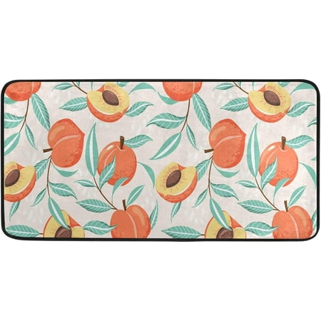 BESTKITTY Kitchen Mat Cute Peach Kitchen Rug Mat Anti-Fatigue Comfort Floor Mat Non Slip Oil Stain Resistant Easy to Clean Kitchen Rug Bath Rug Carpet for Indoor Outdoor Doormat
BESTKITTY Kitchen Mat Cute Peach Kitchen Rug Mat Anti-Fatigue Comfort Floor Mat Non Slip Oil Stain Resistant Easy to Clean Kitchen Rug Bath Rug Carpet for Indoor Outdoor Doormat