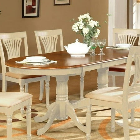 PLAI5-WHI-W 5 Piece dining table set for 4-dining table with 4 chairs for dining room