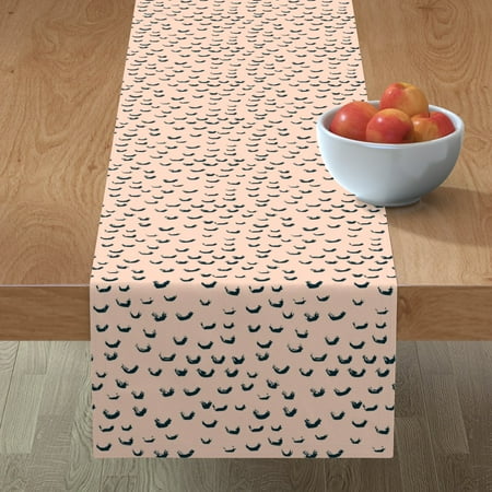 Cotton Sateen Table Runner 108 - Brush Peach Navy Pink Boho Ink Handdrawn Line Drawing Watercolor Print Custom Table Linens by Spoonflower
Cotton Sateen Table Runner 108 - Brush Peach Navy Pink Boho Ink Handdrawn Line Drawing Watercolor Print Custom Table Linens by Spoonflower
