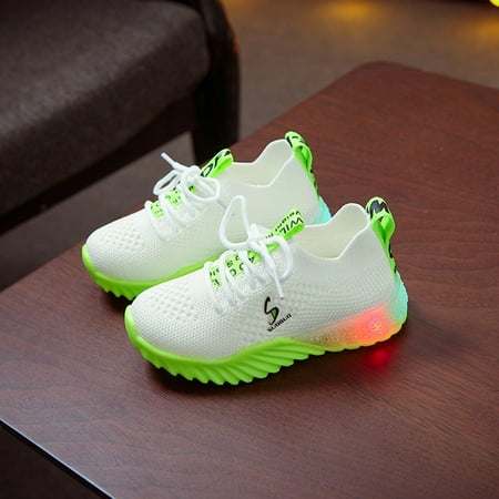Cathalem Easy21 Shoes Boys Sport Luminous Baby Children Kid Girls Shoes Casual Run Letter Led Baby Shoes Shoes White 2 Years
Cathalem Easy21 Shoes Boys Sport Luminous Baby Children Kid Girls Shoes Casual Run Letter Led Baby Shoes Shoes White 2 Years