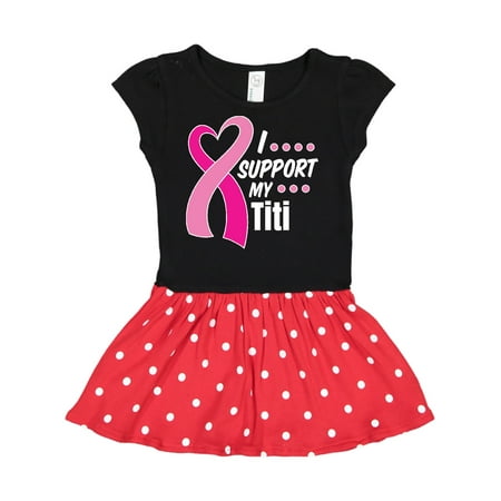 Inktastic Breast Cancer Awareness I Support My Titi with Pink Ribbon Gift Toddler Girl Dress
Inktastic Breast Cancer Awareness I Support My Titi with Pink Ribbon Gift Toddler Girl Dress