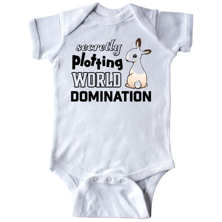 Inktastic Secretly Plotting World Domination Cute Bunny Gift Baby Boy or Baby Girl Bodysuit
Inktastic Secretly Plotting World Domination Cute Bunny Gift Baby Boy or Baby Girl Bodysuit