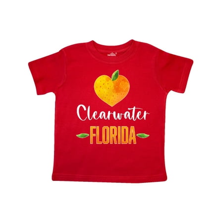 Inktastic Clearwater Florida Orange in Heart Gift Toddler Boy or Toddler Girl T-Shirt
Inktastic Clearwater Florida Orange in Heart Gift Toddler Boy or Toddler Girl T-Shirt