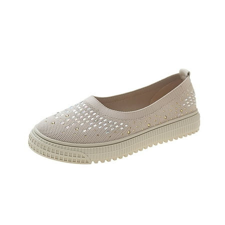 Women Sneakers For Gym Walking Shoes Slip On Lightweight Ladies Knitting Mesh Fabric Upper Low Top Women Flat Casual Shoes
Women Sneakers For Gym Walking Shoes Slip On Lightweight Ladies Knitting Mesh Fabric Upper Low Top Women Flat Casual Shoes