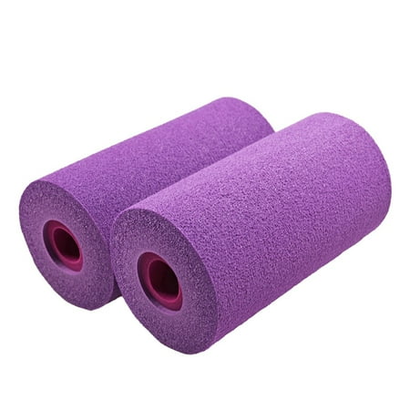 Leke 2pcs Foot Foam Pads Rollers Replacement for Leg Extension for Weight Bench