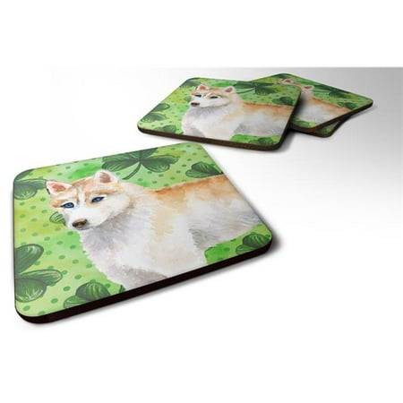 Siberian Husky St Patricks Foam Coaster - Set of 4
Siberian Husky St Patricks Foam Coaster - Set of 4