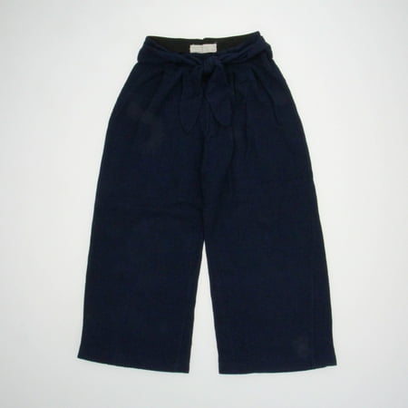 Pre-owned Zara Girls Navy Pants size: 7 Years
