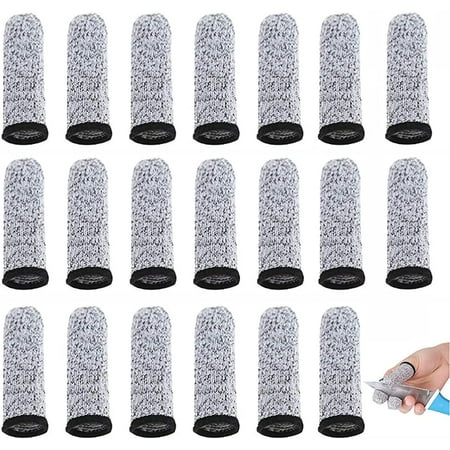 Pack of 20 Finger Protectors Non-Slip Finger Cots Gloves Thumb Protection Finger Cots Cut Resistant Protection Gloves Finger Sleeves Finger Cover for Kitchen Work Sculpture Non-Slip
Pack of 20 Finger Protectors Non-Slip Finger Cots Gloves Thumb Protection Finger Cots Cut Resistant Protection Gloves Finger Sleeves Finger Cover for Kitchen Work Sculpture Non-Slip