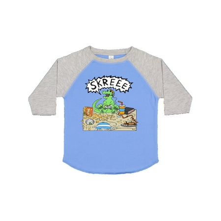 Inktastic Gaming Dino Gift Toddler Boy or Toddler Girl T-Shirt