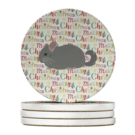 Caroline s Treasures WDK2836RCS4-PARENT Chinchilla Christmas Large Sandstone Coasters Pack of 4 multicolor
Caroline s Treasures WDK2836RCS4-PARENT Chinchilla Christmas Large Sandstone Coasters Pack of 4 multicolor