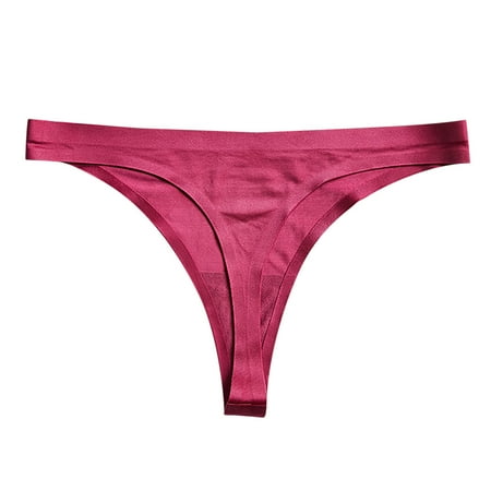 Lingerie For Women Underwear Women Thongs Panties Ladies Ice Silk Invisible Seamless Panties Fuchsia XXXL
Lingerie For Women Underwear Women Thongs Panties Ladies Ice Silk Invisible Seamless Panties Fuchsia XXXL