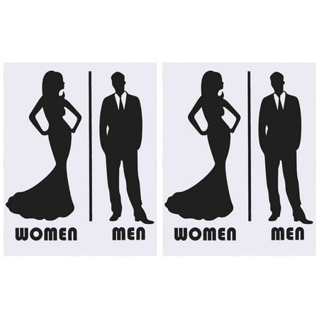 2pcs Public Toilet Restroom Sign Men and Women Wall Art Stickers Washroom Decal Removable Toilet Rest Room Sticker
2pcs Public Toilet Restroom Sign Men and Women Wall Art Stickers Washroom Decal Removable Toilet Rest Room Sticker
