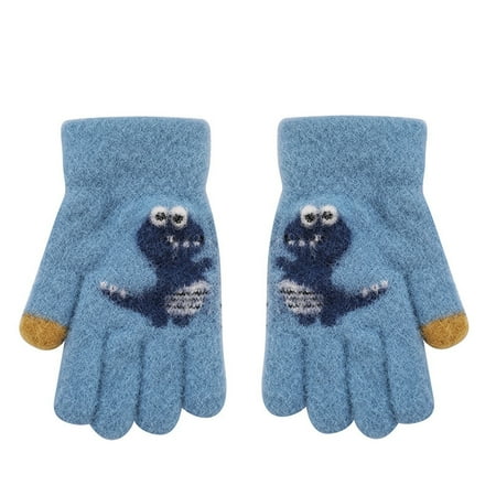 None Toddler Soft Fleece Cartoon Dinosaur Gloves Kids Baby Boys Girls Winter Warm Knit Fingerless Mitten Kids Knit Gloves Ages 5-10
None Toddler Soft Fleece Cartoon Dinosaur Gloves Kids Baby Boys Girls Winter Warm Knit Fingerless Mitten Kids Knit Gloves Ages 5-10