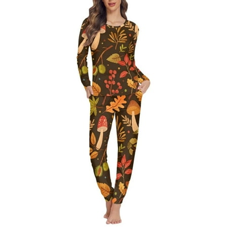 NETILGEN 2 Pcs Thanksgiving Day Fall Harvest Fruit Loose Fitting Nightwear for Women Plus Size Thermal Skin Friendly Women Pajama Set Crew Neck Pajamas for Women
NETILGEN 2 Pcs Thanksgiving Day Fall Harvest Fruit Loose Fitting Nightwear for Women Plus Size Thermal Skin Friendly Women Pajama Set Crew Neck Pajamas for Women