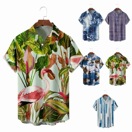 Toddler Boys Short Sleeve Hawaii Shirts Front-Pocket Summer Clothing Apparel for Men Women
Toddler Boys Short Sleeve Hawaii Shirts Front-Pocket Summer Clothing Apparel for Men Women
