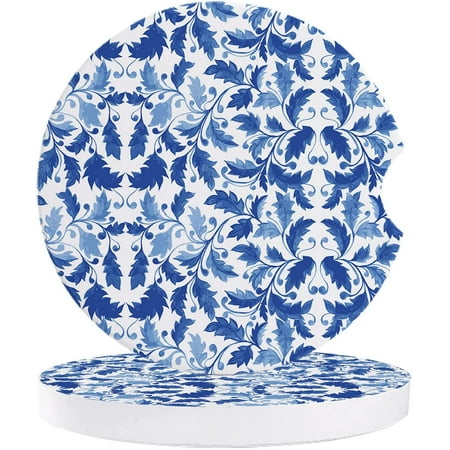 KXMDXA Blue Watercolor Tile Style Set of 6 Car Coaster for Drinks Absorbent Ceramic Stone Coasters Cup Mat with Cork Base for Home Kitchen Room Coffee Table Bar Decor
KXMDXA Blue Watercolor Tile Style Set of 6 Car Coaster for Drinks Absorbent Ceramic Stone Coasters Cup Mat with Cork Base for Home Kitchen Room Coffee Table Bar Decor