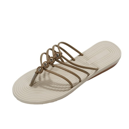 Youmylove Women Slide Slippers Fashion Summer Bohemian Style Clamping Toe Grass Woven Flat Bottom Slippers Leisure Ladies Cozy Daily Walking
Youmylove Women Slide Slippers Fashion Summer Bohemian Style Clamping Toe Grass Woven Flat Bottom Slippers Leisure Ladies Cozy Daily Walking