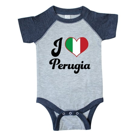Inktastic Perugia Italy Vacation Gift Baby Boy or Baby Girl Bodysuit