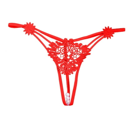 Panties For Women Ladies Embroidery Hot Hollowed Out Panties Open File Pearl T Pants
Panties For Women Ladies Embroidery Hot Hollowed Out Panties Open File Pearl T Pants
