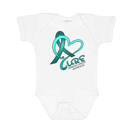 Inktastic Cure- Ovarian Cancer Awareness teal ribbon Boys or Girls Baby Bodysuit
Inktastic Cure- Ovarian Cancer Awareness teal ribbon Boys or Girls Baby Bodysuit