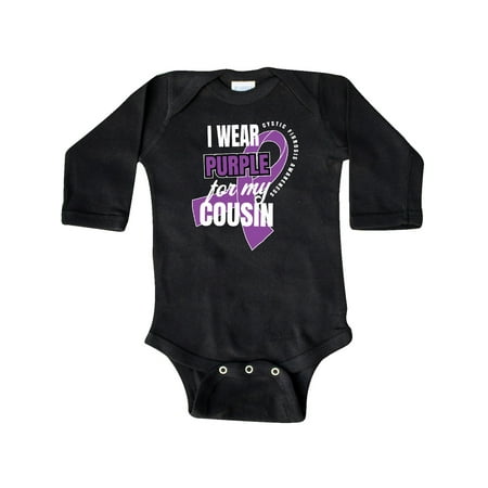 Inktastic I Wear Purple For My Cousin Cystic Fibrosis Awareness Gift Baby Boy or Baby Girl Long Sleeve Bodysuit
Inktastic I Wear Purple For My Cousin Cystic Fibrosis Awareness Gift Baby Boy or Baby Girl Long Sleeve Bodysuit