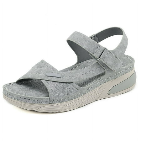 Lightweight Sandals Sporty Comfort Thick-soled Magic Sticker Seamline Plus Size Women s Shoes
Lightweight Sandals Sporty Comfort Thick-soled Magic Sticker Seamline Plus Size Women s Shoes