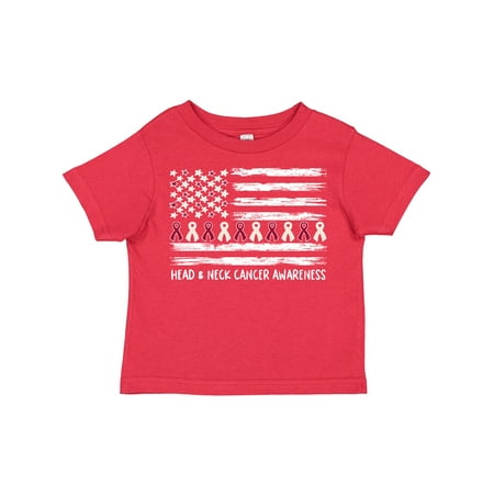 Inktastic Head and Neck Cancer Awareness- Flag and Ribbon Gift Toddler Boy or Toddler Girl T-Shirt
Inktastic Head and Neck Cancer Awareness- Flag and Ribbon Gift Toddler Boy or Toddler Girl T-Shirt