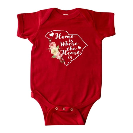 Inktastic South Carolina Home is Where The Heart is with Watercolor Floral Gift Baby Girl Bodysuit
Inktastic South Carolina Home is Where The Heart is with Watercolor Floral Gift Baby Girl Bodysuit