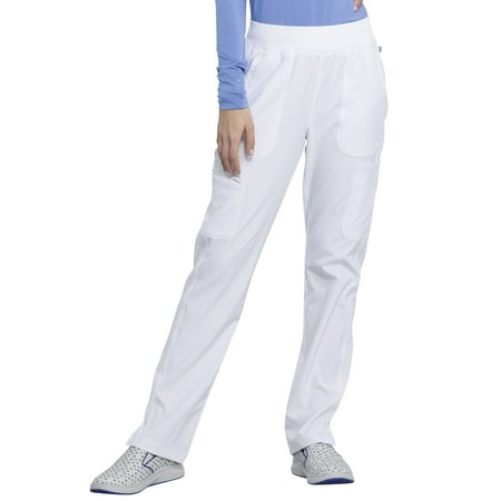 Cherokee Infinity Women s Scrubs Pant Mid Rise Tapered Leg Pull-On CK065A