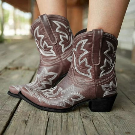 Fashion Womens Slip-On Leather Round Toe Low-heeled Shoes Cowboy Knight Boots Note Please Buy One Or Two Sizes Larger
Fashion Womens Slip-On Leather Round Toe Low-heeled Shoes Cowboy Knight Boots Note Please Buy One Or Two Sizes Larger