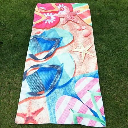 PhoneSoap towel Sandals velour beach Home Textiles As shown