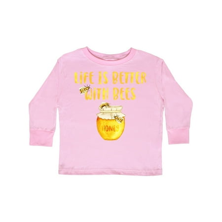 Inktastic Life s Better With Bees 2 Gift Toddler Boy or Toddler Girl Long Sleeve T-Shirt
Inktastic Life s Better With Bees 2 Gift Toddler Boy or Toddler Girl Long Sleeve T-Shirt