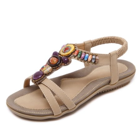 DAFENGEA Women s Summer Sandals Bohemia Casual Comfortable Beach Shoes Beaded Ankle Strap Sandal Female Footwear
DAFENGEA Women s Summer Sandals Bohemia Casual Comfortable Beach Shoes Beaded Ankle Strap Sandal Female Footwear