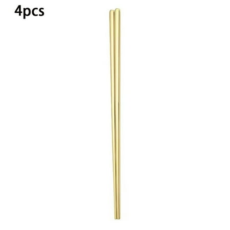 304 Stainless Steel Golden Flat Chopsticks 8.27inch Household Anti-scald Chopsticks For Daily Housewarming Party
304 Stainless Steel Golden Flat Chopsticks 8.27inch Household Anti-scald Chopsticks For Daily Housewarming Party