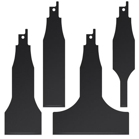 4PCS Reciprocating Saw Scraper Blade Multifunctional High Carbon Steel Tile Cleaning Tools Black
4PCS Reciprocating Saw Scraper Blade Multifunctional High Carbon Steel Tile Cleaning Tools Black